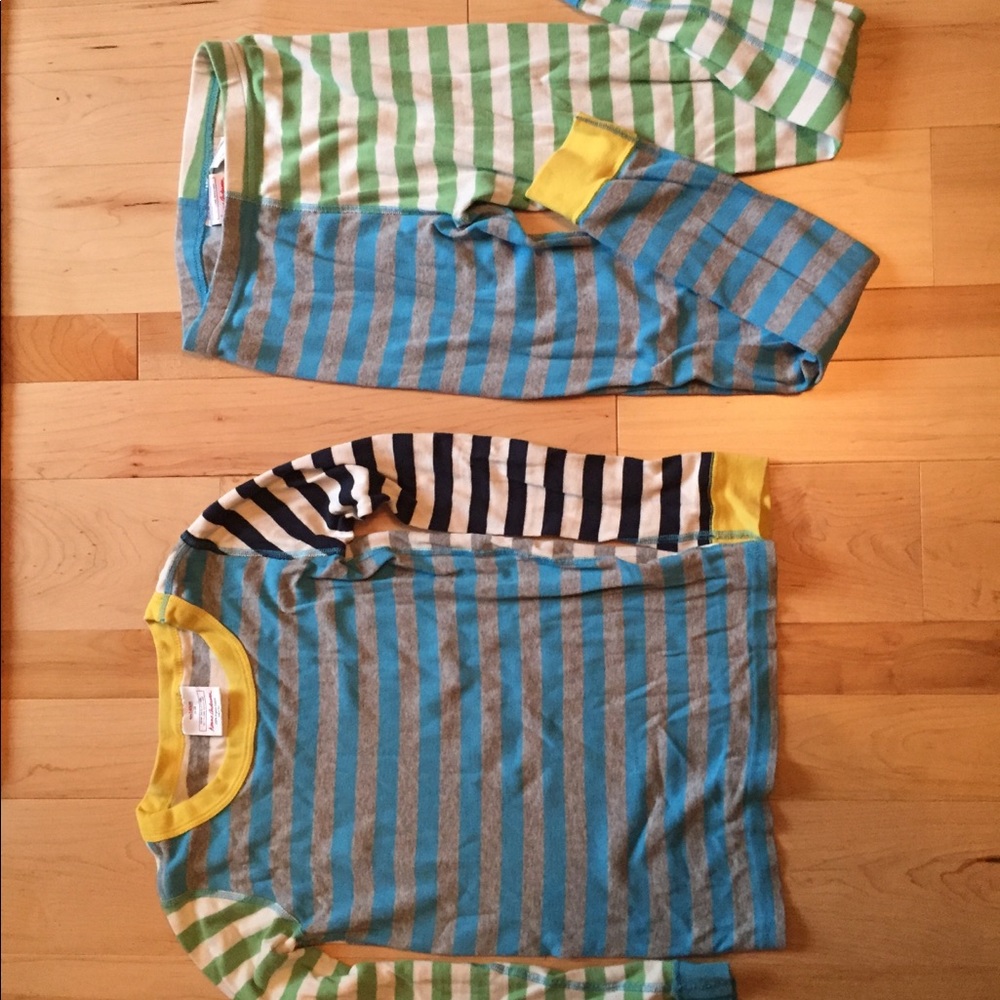 Hanna Andersson organic cotton 2-piece pj set.